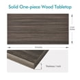 thumbnail image 6 of Kaboon 43x23.62 inch Universal Table Top, 1 inch Thick, Eucalyptus, 6 of 6