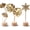 Monstera, Ginkgo, Snowflake, variant on Leaf Home Decor Set - Leaves Statues, Modern Artistic Sculptures & Home Decorative, Handmade 3D Botanical