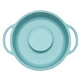 thumbnail image 1 of 9 Inch Round Silicone Cake Mold Fluted Cake Baking Pan Non-Stick Bakeware Cake Tin Pastry Cake Bread Baking Tool for DIY Birthday Party, 1 of 7