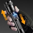 thumbnail image 4 of High Power Rechargeable LED Flashlight for Outdoor Enthusiasts Versatile Zoomable Pocket Torch with Charging Long Range Beam Build and Emergency Use, 4 of 7