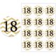 thumbnail image 4 of Pegatinas adhesivas de feliz cumpleaños para niños y adultos, etiquetas de sello doradas de 3,5 cm/4,5 cm, 18 cumpleaños, Bar Mitzvah, 4 of 4