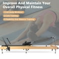 thumbnail image 4 of ARKANTOS Pilates Reformer Pro, Studio Grade Pilate Exercise Machine with Accessories, Foldable, 4 of 8