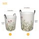 thumbnail image 3 of Fotbe Herbs and Wildflowers Cesto de Ropa con Asas, Cesto Impermeable de Gran Capacidad, Bolsa de Lavado para Dormitorio, Cesto de Ropa con Ruedas y Asas-Medium, 3 of 6