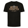 thumbnail image 2 of 911 We Will Never Forget Shirts for Men 9/11 25th Anniversary Shirt Memorial Anniversary Patriotic Tshirt Light Purple 3XL, 2 of 4