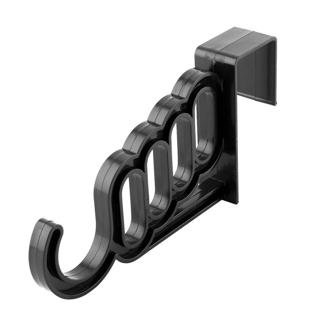 Unique Bargains Home Plastic Door Wardrobe Clothes Hanger Towel Scarf