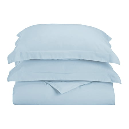 Impressions Westfall Solid Microfiber Duvet Cover Set