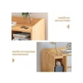 thumbnail image 3 of Mesita de Noche Multifuncional Muebles con 3 Cajones y Estante de Almacenamiento, Mesa Auxiliar, Gabinete de Noche para Dormitorios, Sofás, Camas, Oficinas, 3 of 5