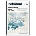 thumbnail image 3 of IDEA4WALL Framed Canvas Art Wall Decor Icebound Master Aritst John Henry Twachtman Oil Painting Impressionism Contemporary for Dorm Home Office - 16"x24", 3 of 4