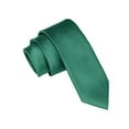 thumbnail image 3 of Mens Wedding Tie Wholesale Groomsman Solid Color Skinny Ties 5 Pack (2 inch), 3 of 3