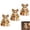 3PCSA, variant on cvlncycling Clearance Halloween Decoration Outdoor Halloween Decorations,Skull Skeleton Ground Breaker Stakes,Halloween Decorations