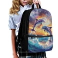 thumbnail image 3 of Jeiento Dolphin School Bags for Girls 6-8 7-10 Backpack Elementary School Bookbag 17inch Bagpacks Back To School Stuff Daypack, 3 of 6