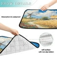 thumbnail image 4 of Qxltty Ukrainian Landscape Cat litter Pads Pet Set of 3 Diaper Mats Center Anti-leakage Layer Absorbent Soft and Comfortable, 4 of 7