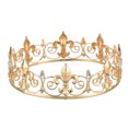 thumbnail image 1 of Adorno para el pelo de rey, corona de reina, princesa, cumpleaños, graduación, tiara, fiesta de boda, accesorios para el cabello de cristal para mujeres y niñas, 1 of 7