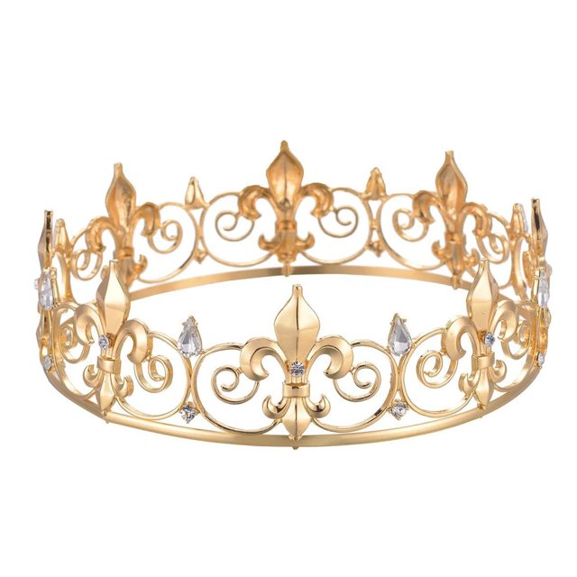 Adorno para el pelo de rey, corona de reina, princesa, cumpleaños, graduación, tiara, fiesta de boda, accesorios para el cabello de cristal para mujeres y niñas