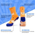 thumbnail image 5 of Kids Socks, Basketball Athletic Outdoor Soccer 6 Pairs Sports Socks for Boys Girls 5-14 Years, 5 of 6