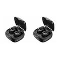 thumbnail image 1 of sweethay Auricular Running Fitness True Wireless In-ear Type Auricular Recargable Compatible con Bluetooth 5.0 Auricular, Negro Negro 2piezas, 1 of 6