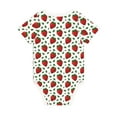 thumbnail image 2 of Daiia Strawberry Printed Unisex-Baby Short Sleeve Onesies Bodysuits Baby Climbing Clothes Soft and Comfortable Romper with Expandable Shoulder Design-9M, 2 of 8