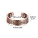 thumbnail image 4 of Anillo magnético de cobre antiguo puro con energía magnética, creativo, personalizado, abierto, pulsera., 4 of 5