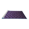 thumbnail image 2 of Ahgly Company Machine Washable Indoor Rectangle Abstract Blue Contemporary Area Rugs, 5' x 7', 2 of 4
