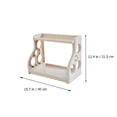 thumbnail image 2 of UPOUART 1Ud Repisa De Cocina Beige De Material Resistente Para Guardar Utensilios Con Múltiples Compartimentos, 2 of 8