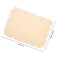 thumbnail image 2 of KAKOWELY Manteles Individuales De Lino Y Beige Con Natural Para, 2 of 6
