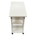 thumbnail image 6 of DENEST Adjustable C-Shaped Side Table with Wheels and Ample Storage Space, 6 of 20