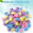 thumbnail image 5 of 2 Pcs Laundry Perfume Beads 50pcs - Long Lasting Fresh Scent, Water Soluble Laundry Pearls for Washing Machine, Clothes & Fabrics, Clean & Fragrant, Travel & Home Use, 5.1x4.3 Inch Pack, 5 of 9