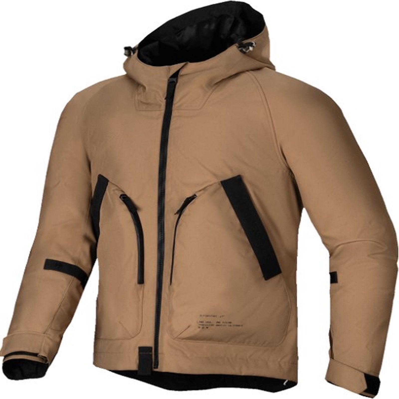 Alpinestars Faster V2 Mens Motorcycle Leather Jacket Black/Black