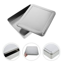 Topbathy Rectangular Lasagna Pan With Lid Stainless Steel Nonstick For Small Parties 1Pcs