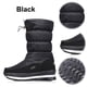 thumbnail image 3 of Zapatos Invierno A La Botas Con Plataforma para Mujer Resistentes Al Hasta Media Pantorrilla Cómodos, 3 of 9