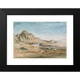 thumbnail image 2 of John Mix Stanley 14x11 Black Modern Framed Museum Art Print Titled - Bear's Teeth Missouri River Gate of The&nbsp;Mountains (1854), 2 of 5