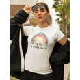 thumbnail image 2 of Rainbow Hope I T-Shirt Women -June Erica Vess Designs, Female 5X-Large, 2 of 4