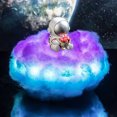 thumbnail image 3 of Trayknick LED Astronaut Lamp with Rainbow Colorful Clouds Night Light for Kids, 3 of 8