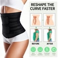 thumbnail image 5 of Adjustable Waist Trainer for Women, Double Belts Neoprene Corset with Zipper, Workout Cincher for Tummy Control & Back Support, 5 of 7