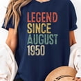 thumbnail image 2 of Legend 1950 75th Birthday Gifts for Men Women 75 Year Old T-Shirt Unisex, Sizes S-5XL, Tbun, 2 of 5