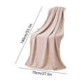 thumbnail image 3 of Bath Towel, Microfiber Bath Towel, Quick Dry Absorbent Shower Towel, Soft Lightweight Towel for Bathroom Travel Swimming, Large Plush Bath Sheet, Beige, AKLJWH, 3 of 6