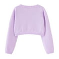thumbnail image 3 of 3-10T Girls Shrugs Cardigan Sweater Long Sleeve Party Church Dress Cover Up Cropped Elegant Cardigan Knit Sweater, 3 of 6