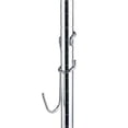 thumbnail image 1 of Shelf Pole Hooks 5-Pack | J-Hook Chrome | Best Solution for Garage Shelving Storage Organization | Use with Metal or Wire Shelves and Racks | Heavy Du, 1 of 4