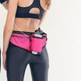 thumbnail image 1 of Running Waist Pack,Adjustable Hydration Running Belt Bag with Foldable Water Bottle Holder,Water Resistant Pouch Pack， Multifunctional Zipper Pocket Adjustable Strap Water Resistant Waist Bag, 1 of 6