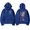 Blue, variant on Korn Follow The Leader Walkman Zip- Hoodies Metal Gothic Rock Band Zipper Hooded Sweatshirts Men Clothing Pullovers