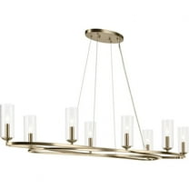 Kichler Lighting - Harpin - 8 Light Oval Chandelier-8.75 Inch Tall and 16.25