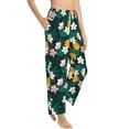 thumbnail image 2 of Daiia Tropical Fruit Women's Sleep Pant with Pockets and Drawstring,Pajama Pants-Small, 2 of 9