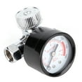 thumbnail image 4 of Manómetro, Válvula Reguladora De Aire, Rosca 0-125PSI Regulador De Aire Fabricado Profesionalmente Para Ajustar La Presión Del Aire, 4 of 7