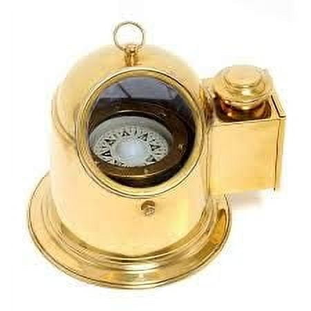 Old Modern Handicrafts Binnacle Compass Collectible