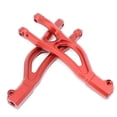 thumbnail image 3 of Wweixi Front/Rear Upper Suspension Arm Metal RC Truck Parts Waterproof Lightweight Rustproof Sturdy Swing Arms Remote Control Car Parts Red Red, 3 of 6