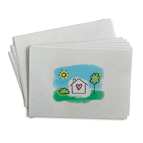 Home Sweet Home Blank Cards - 24 Greeting Cards with Envelopes - Change of Address Notecards