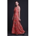 thumbnail image 5 of Bimba Robe Longue Débardeur Maxi pour Femmes à Col Rond Imprimée, Robe de Soirée - Moyen, 5 of 5