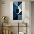 thumbnail image 3 of Blue Door Canvas Modern Midcentury by Art Remedy, Gallery Wrapped, 30" x 36", 3 of 7