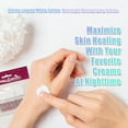 thumbnail image 5 of 3 Pairs (6 Gloves) - Gloves Legend Women's White Cotton Moisturizing Hand Spa Cosmetic Eczema Gloves for Dry Hands, 5 of 9