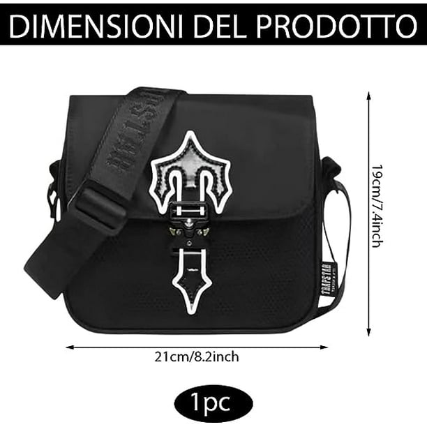 Trapstar Bag Trapstar London Oxford Shoulder Bag for Men Large Capacity Trapstar Shoulder Bag for Gifts Sports and Travel Walmart